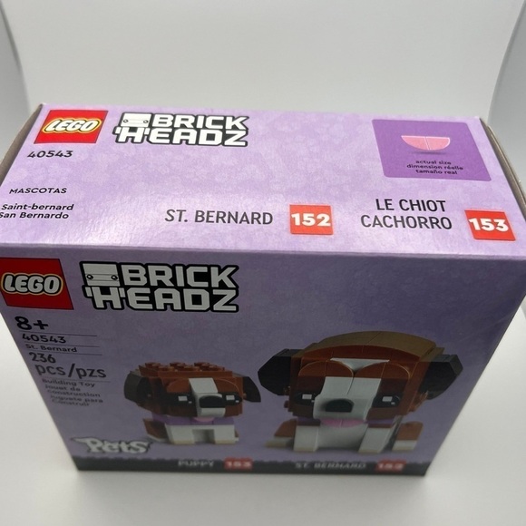 Lego Brickheadz Pets St. Bernard 40543 - Retired - Picture 5 of 8